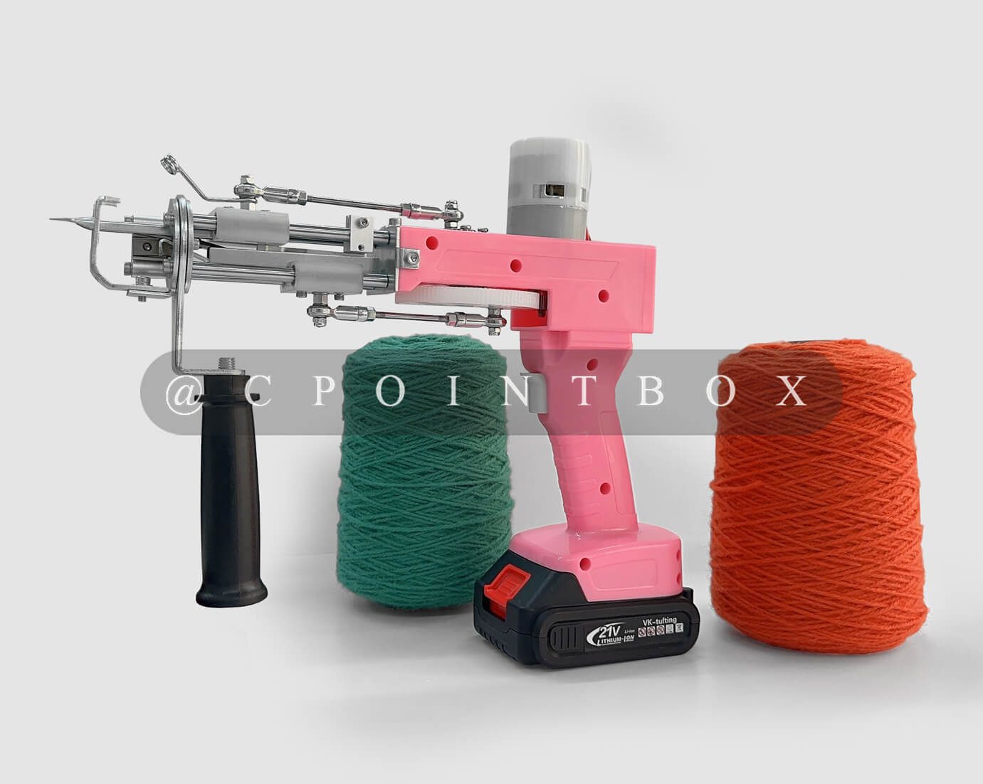 New Wireless Tufting Gun 2-in-1 Cut Pile and Loop Pile Hand Rugs Tool ...