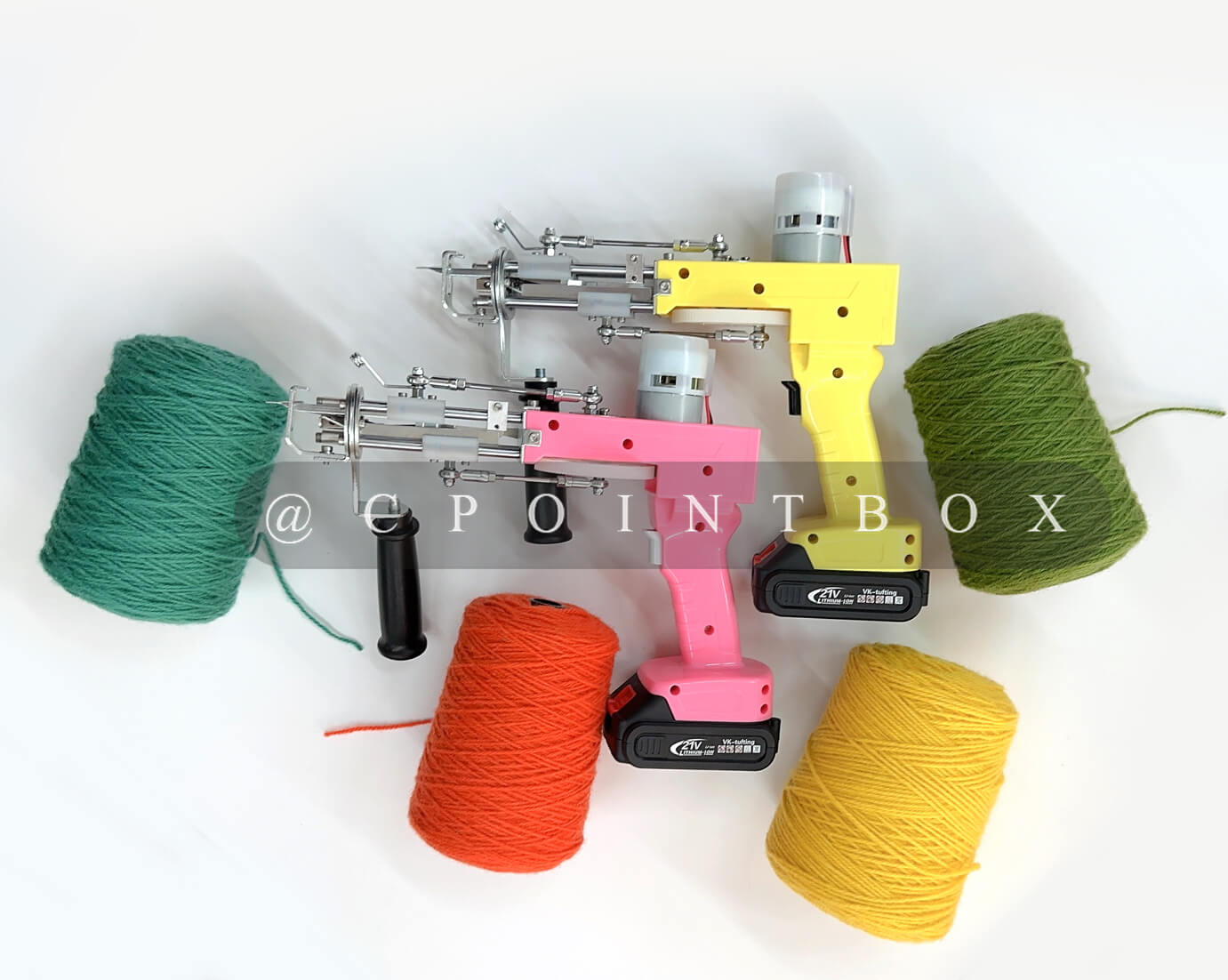 New Wireless Tufting Gun 2-in-1 Cut Pile and Loop Pile Hand Rugs Tool ...