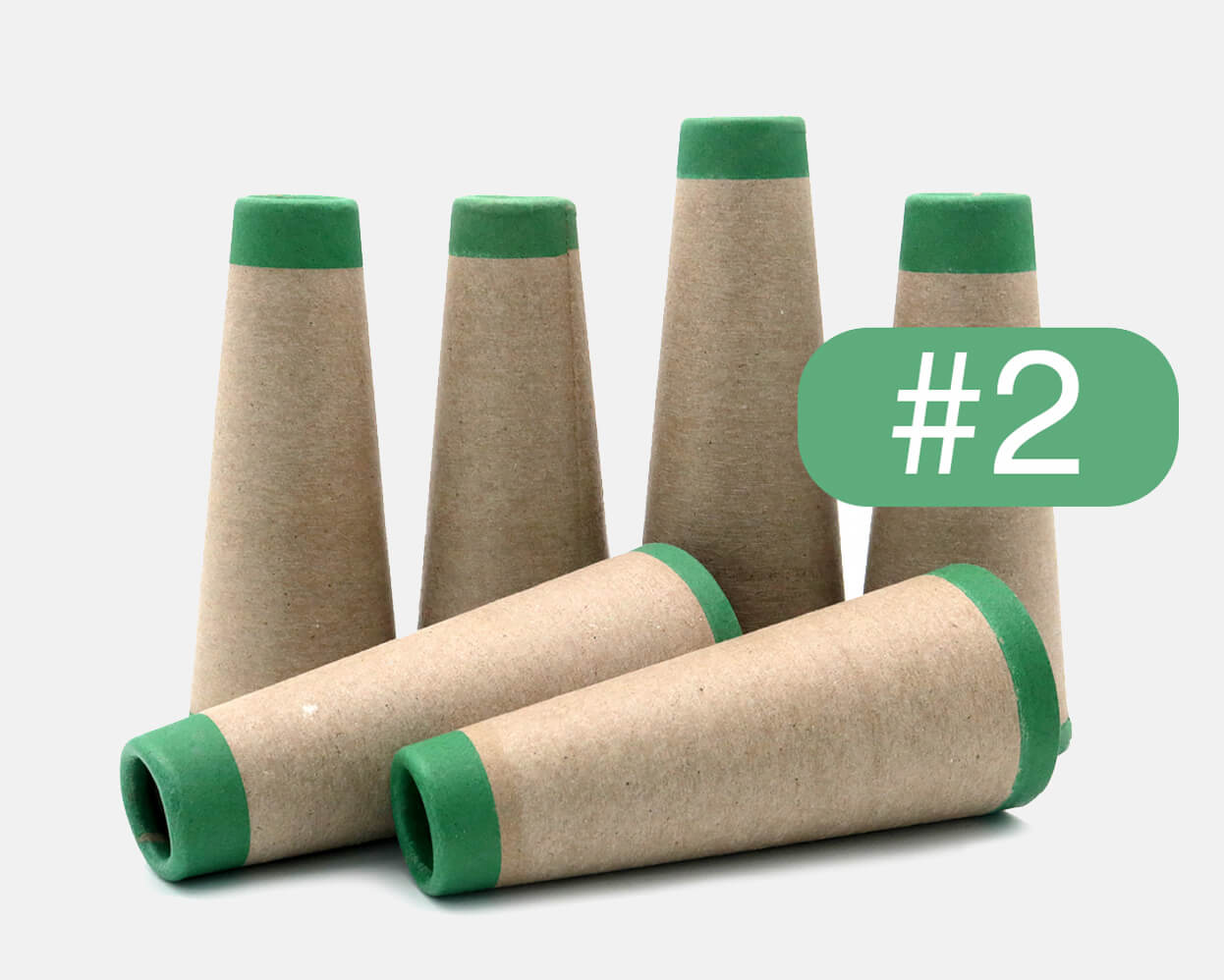 Cardboard Yarn Cones for Rug Tufting, Recyclable, 2 Sizes Available |  TuftingPal