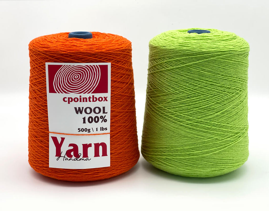 Thunder grey 100% Wool Tufting Yarn On Cone (056) – Tuftingshop